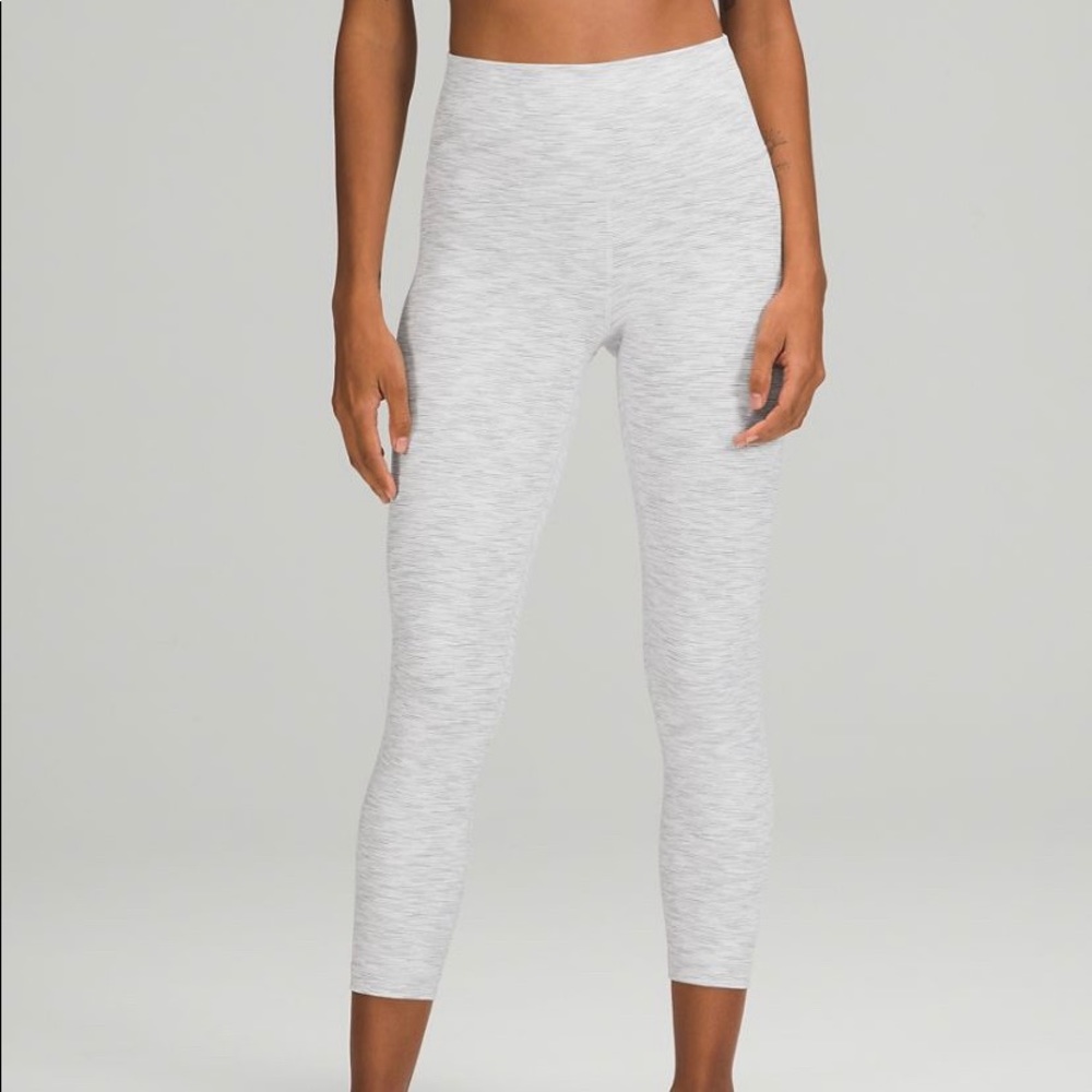 Lululemon Wunder Under Space Dye Crop Legging